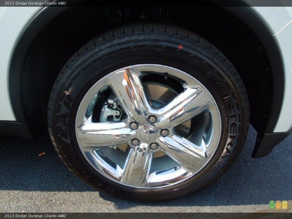 2013 Dodge Durango Citadel AWD Wheel and Tire Photo #71332608