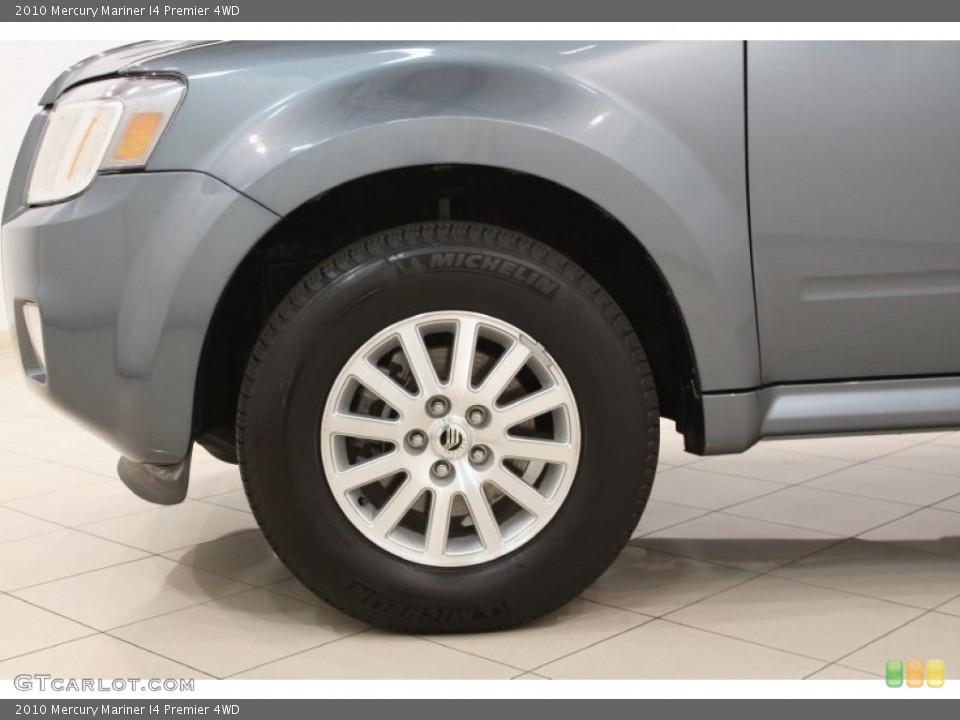 2010 Mercury Mariner I4 Premier 4WD Wheel and Tire Photo #71333218