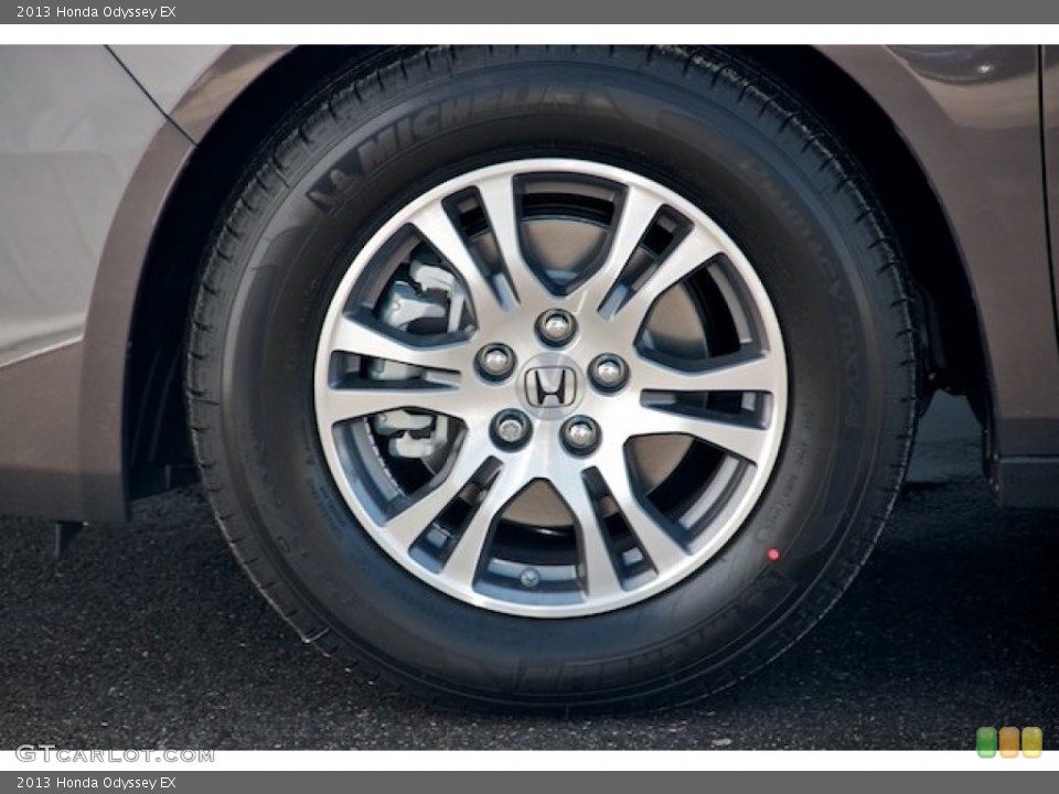 2013 Honda Odyssey EX Wheel and Tire Photo #71333811