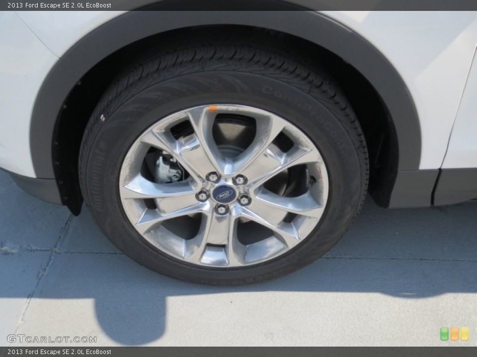 2013 Ford Escape SE 2.0L EcoBoost Wheel and Tire Photo #71337896