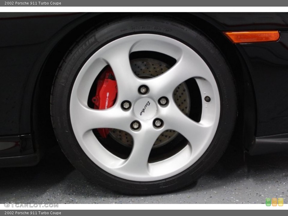 2002 Porsche 911 Turbo Coupe Wheel and Tire Photo #71338947