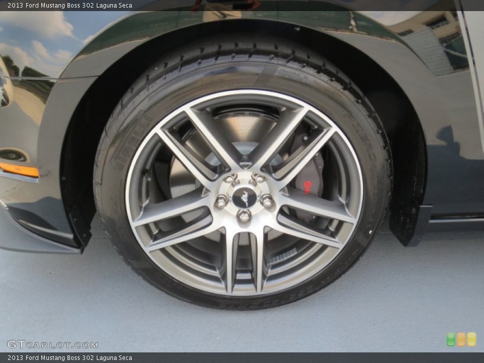 2013 Ford Mustang Boss 302 Laguna Seca Wheel and Tire Photo #71339429
