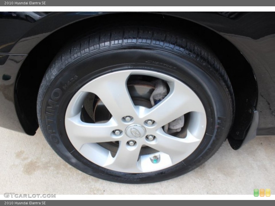 2010 Hyundai Elantra SE Wheel and Tire Photo #71343794