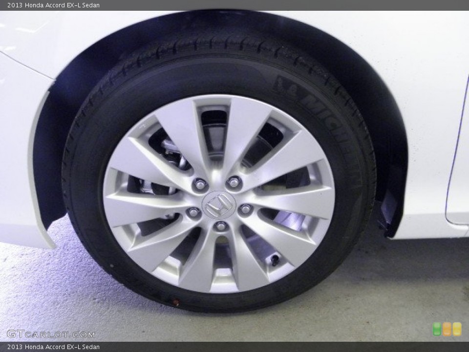 2013 Honda Accord EX-L Sedan Wheel and Tire Photo #71350445