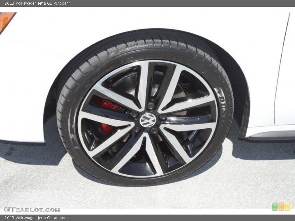 2013 Volkswagen Jetta GLI Autobahn Wheel and Tire Photo #71350889