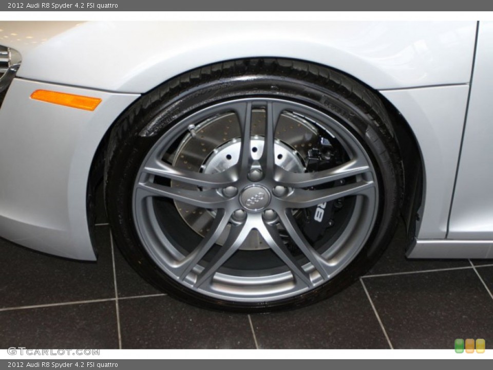 2012 Audi R8 Spyder 4.2 FSI quattro Wheel and Tire Photo #71355620