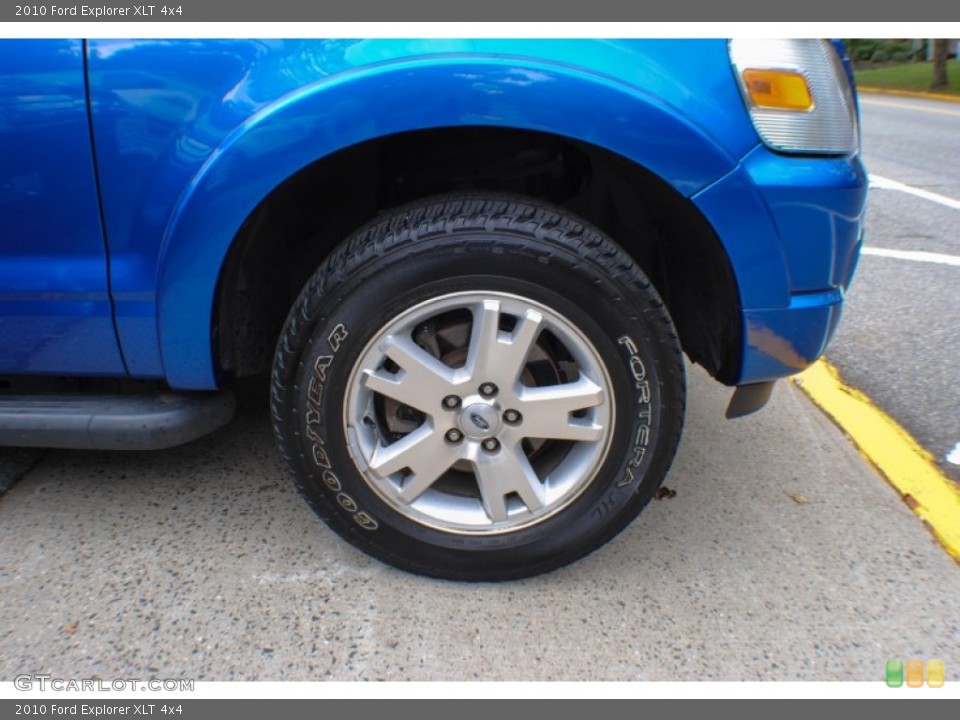 2010 Ford Explorer XLT 4x4 Wheel and Tire Photo #71358935