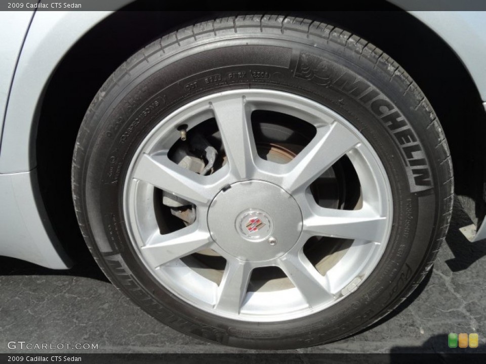 2009 Cadillac CTS Sedan Wheel and Tire Photo #71362712