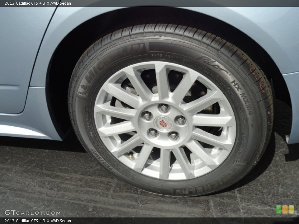2013 Cadillac CTS 4 3.0 AWD Sedan Wheel and Tire Photo #71364683