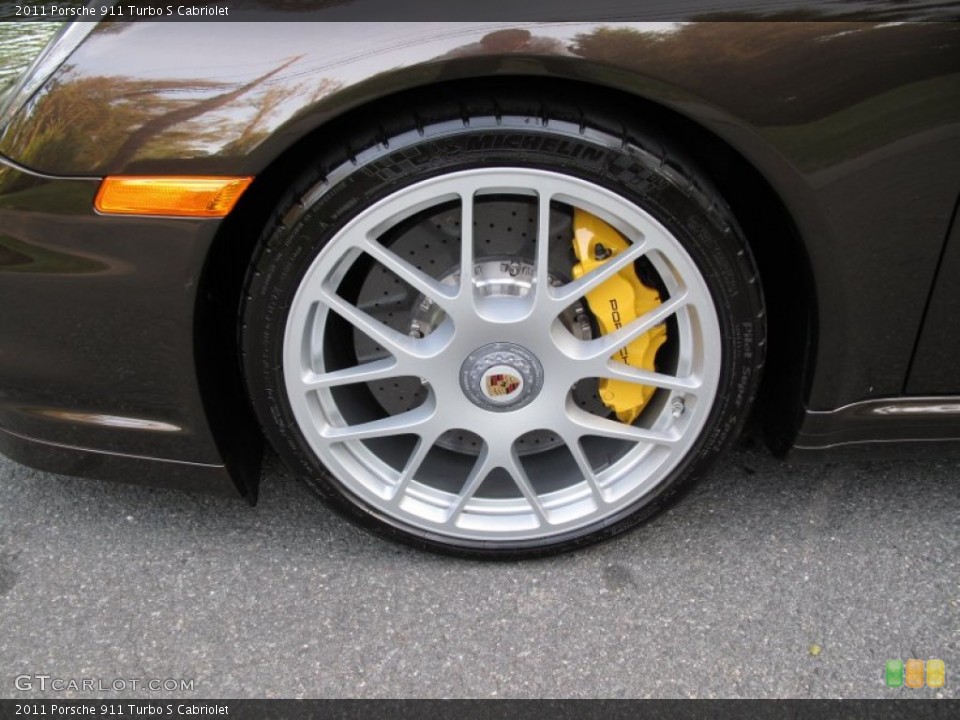 2011 Porsche 911 Turbo S Cabriolet Wheel and Tire Photo #71367932