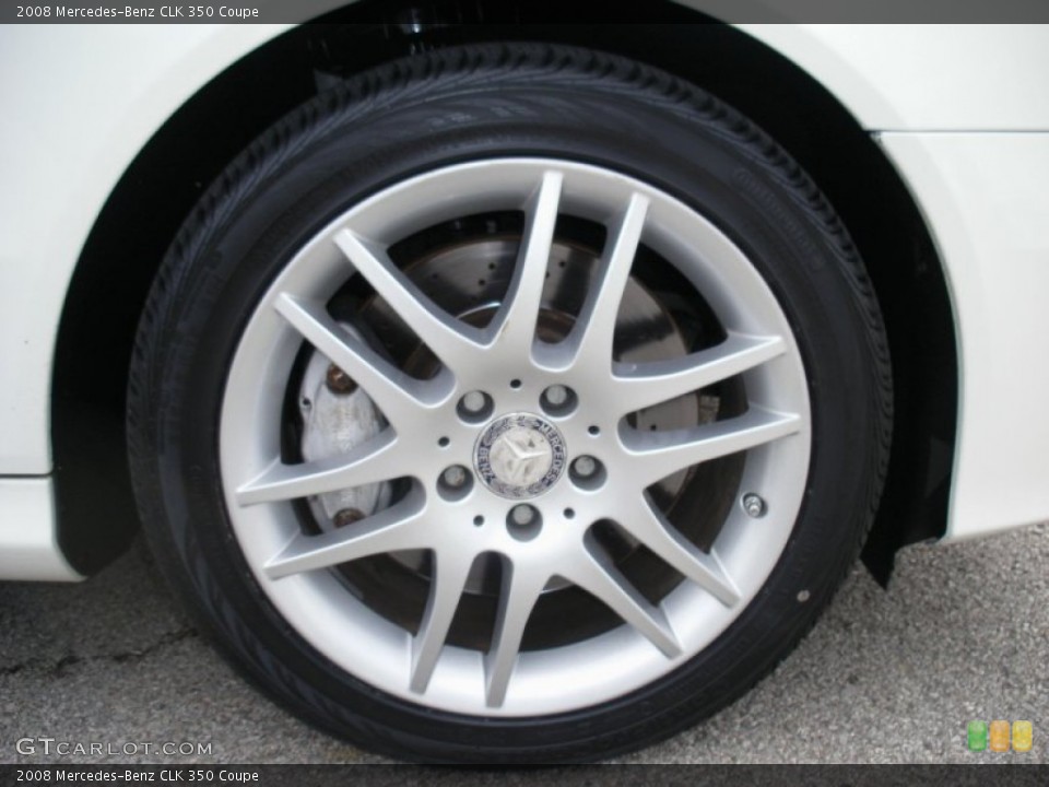 2008 Mercedes-Benz CLK 350 Coupe Wheel and Tire Photo #71370842