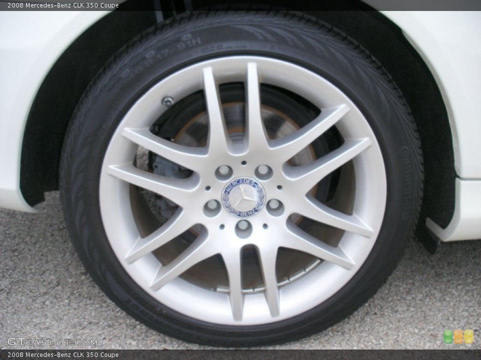 2008 Mercedes-Benz CLK 350 Coupe Wheel and Tire Photo #71370851