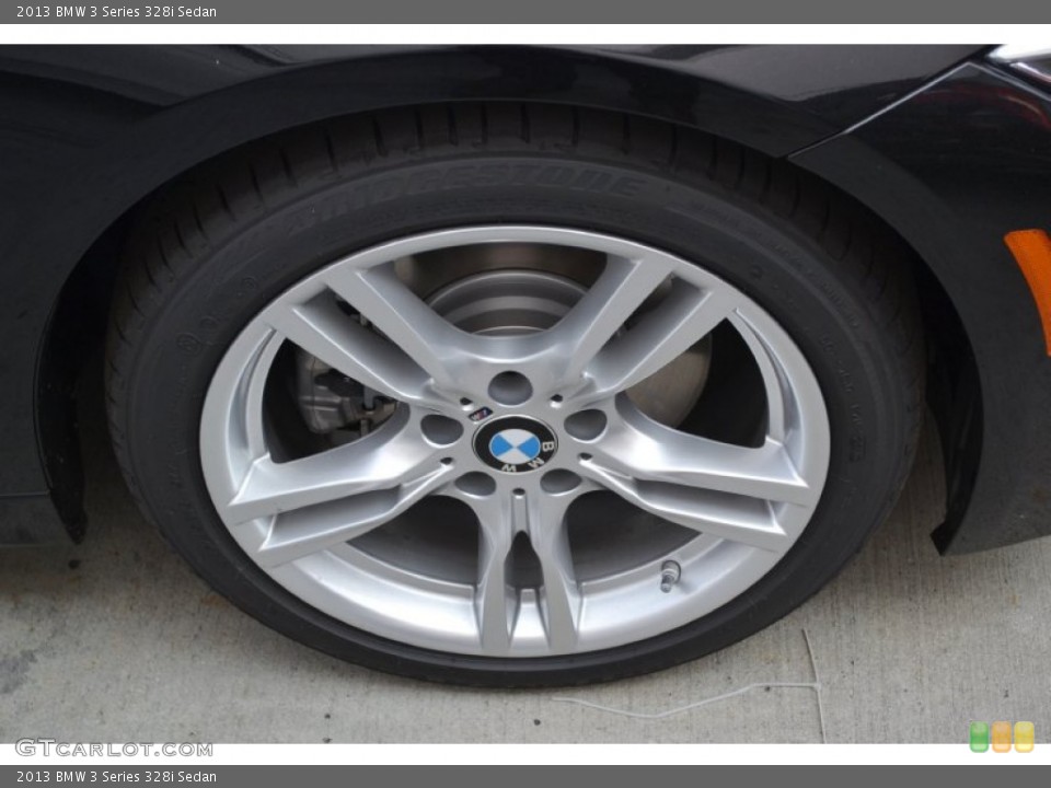 2013 BMW 3 Series 328i Sedan Wheel and Tire Photo #71371924