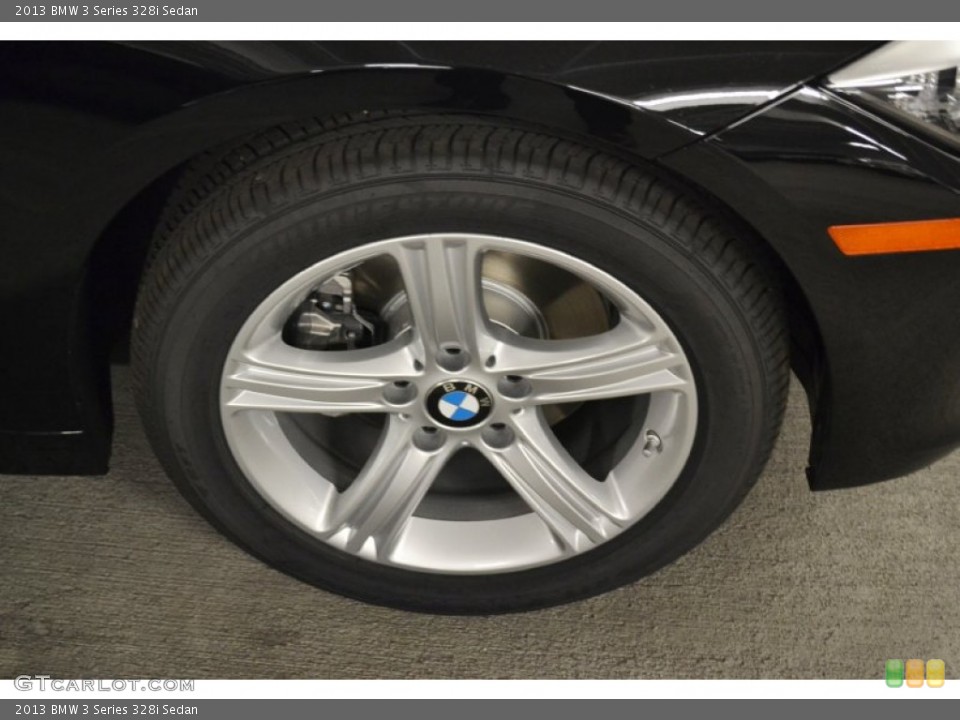 2013 BMW 3 Series 328i Sedan Wheel and Tire Photo #71372006