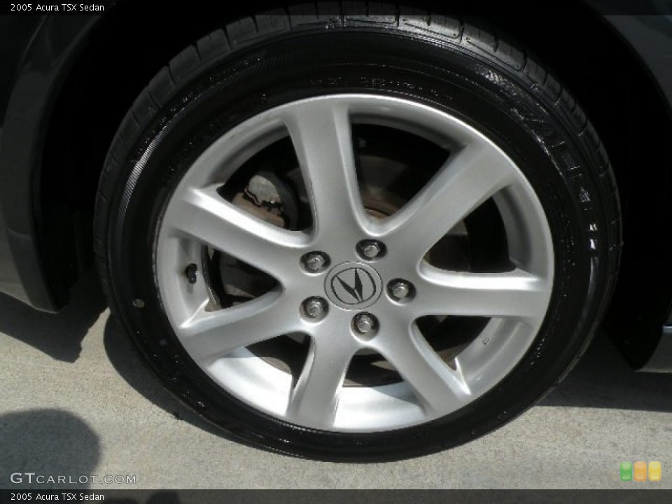 2005 Acura TSX Sedan Wheel and Tire Photo #71374006
