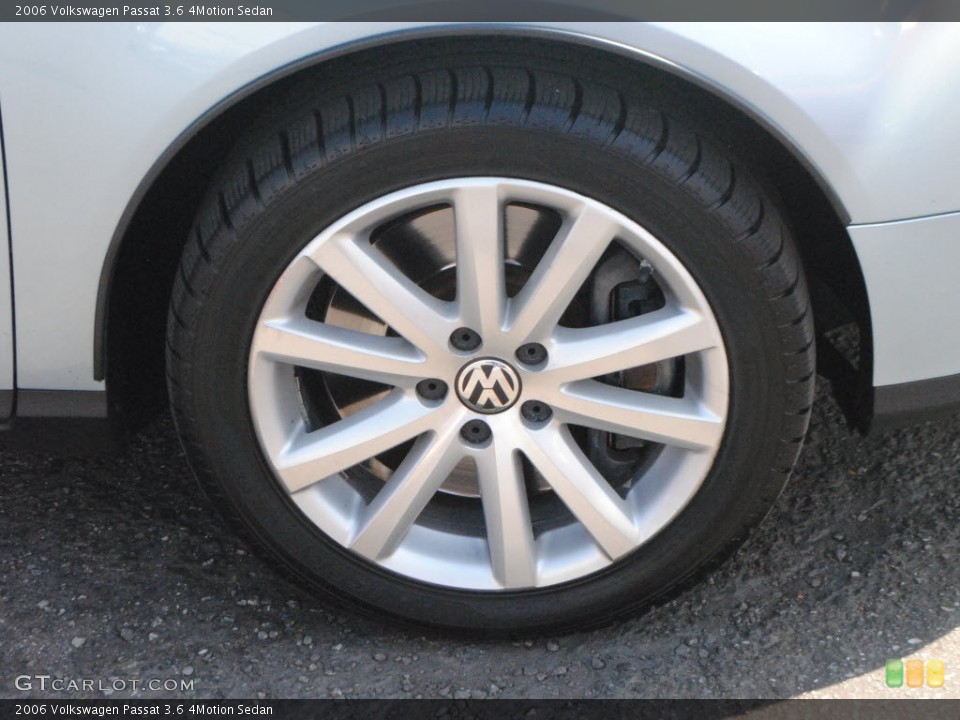 2006 Volkswagen Passat 3.6 4Motion Sedan Wheel and Tire Photo #71374012