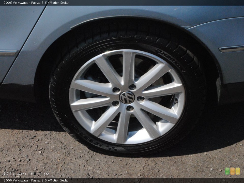 2006 Volkswagen Passat 3.6 4Motion Sedan Wheel and Tire Photo #71374090