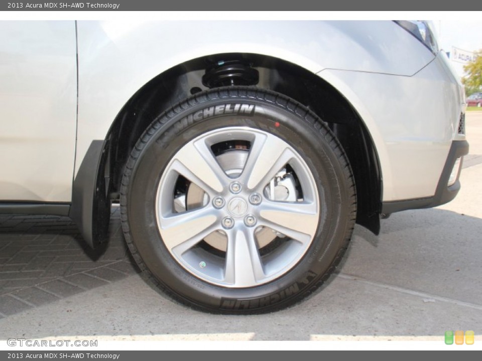 2013 Acura MDX SH-AWD Technology Wheel and Tire Photo #71374885