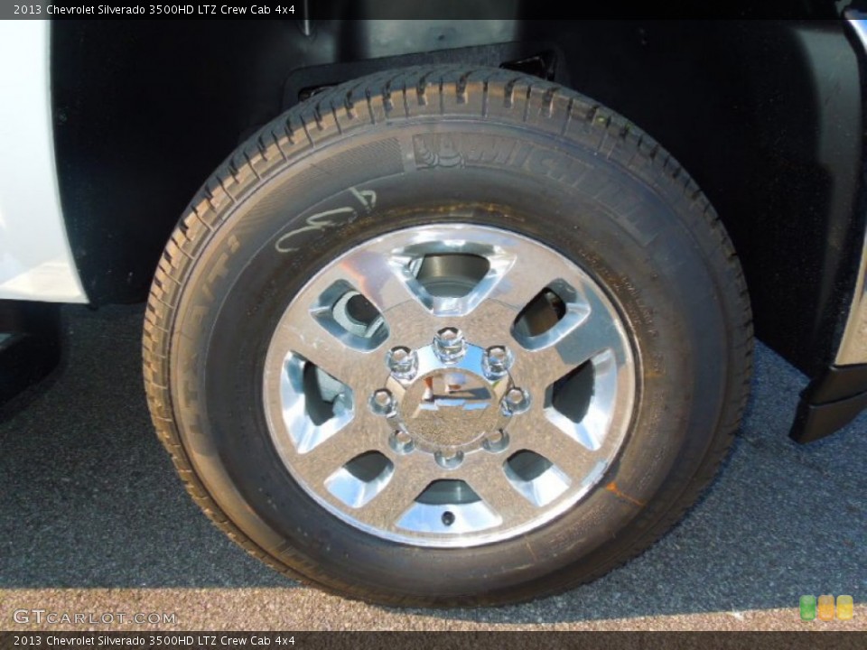 2013 Chevrolet Silverado 3500HD LTZ Crew Cab 4x4 Wheel and Tire Photo #71377700