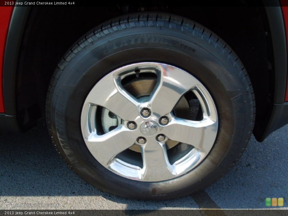 2013 Jeep Grand Cherokee Limited 4x4 Wheel and Tire Photo #71379262