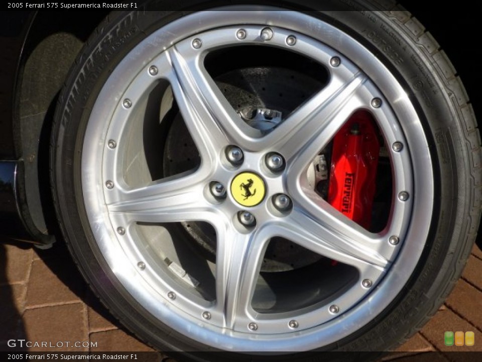 2005 Ferrari 575 Superamerica Roadster F1 Wheel and Tire Photo #71380696