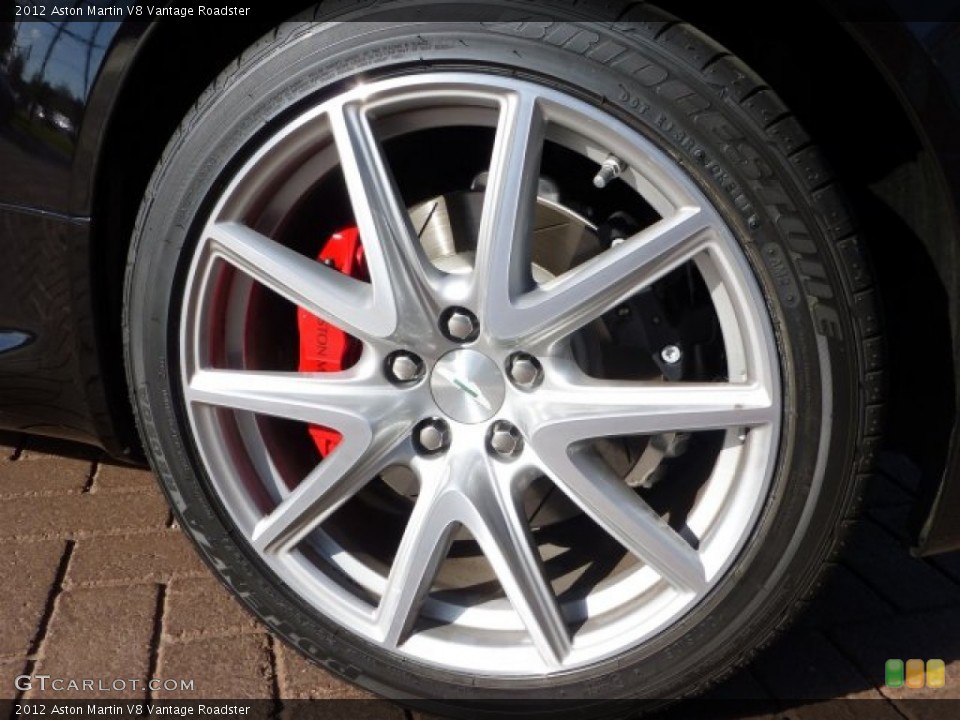 2012 Aston Martin V8 Vantage Roadster Wheel and Tire Photo #71380852
