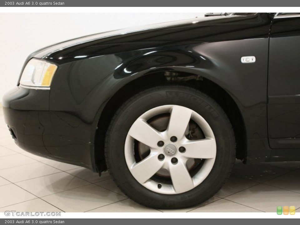 2003 Audi A6 3.0 quattro Sedan Wheel and Tire Photo #71381545