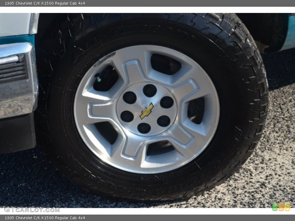 1995 Chevrolet C/K K1500 Regular Cab 4x4 Wheel and Tire Photo #71381992