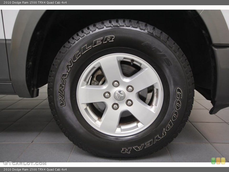 2010 Dodge Ram 1500 TRX4 Quad Cab 4x4 Wheel and Tire Photo #71385691
