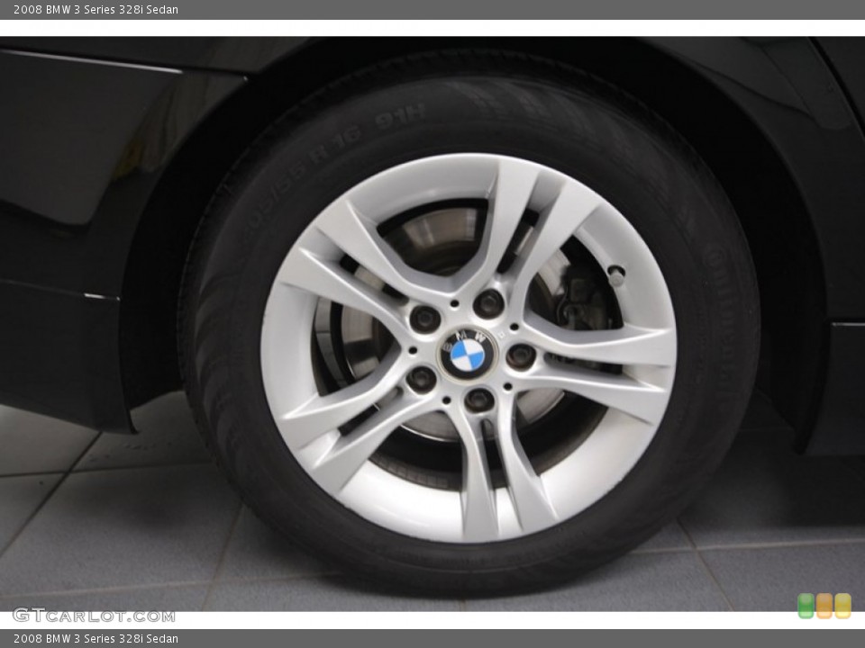 2008 BMW 3 Series 328i Sedan Wheel and Tire Photo #71387185
