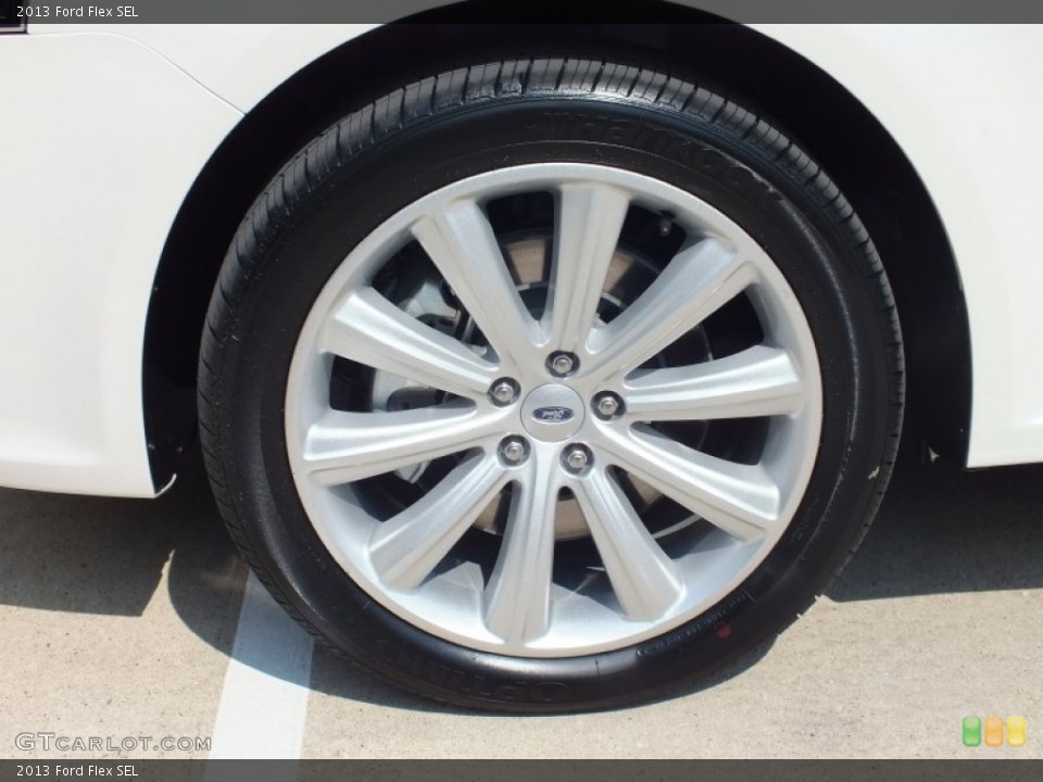 2013 Ford Flex SEL Wheel and Tire Photo #71389129