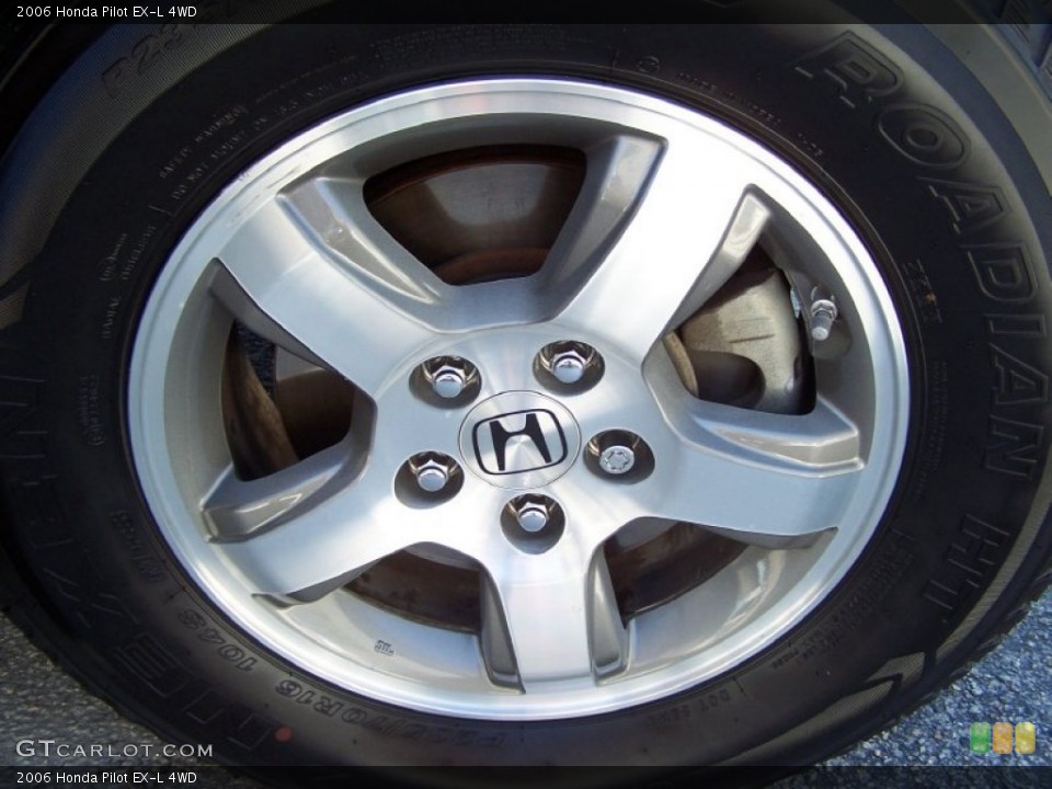 2006 Honda Pilot EX-L 4WD Wheel and Tire Photo #71394925