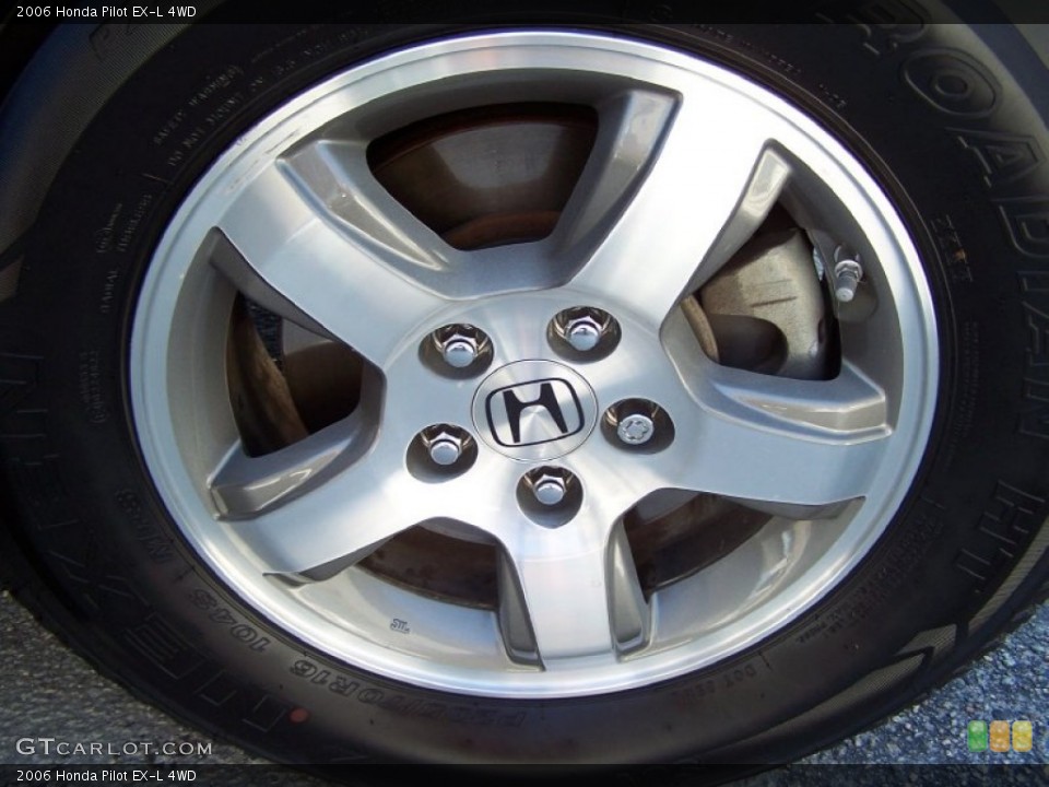 2006 Honda Pilot EX-L 4WD Wheel and Tire Photo #71394943
