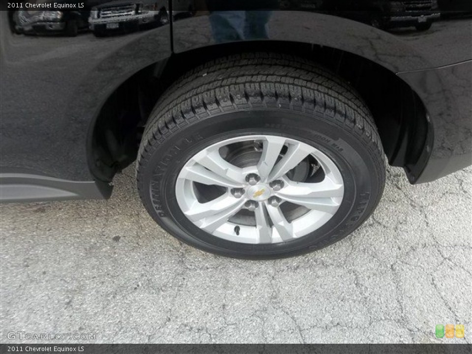2011 Chevrolet Equinox LS Wheel and Tire Photo #71395603