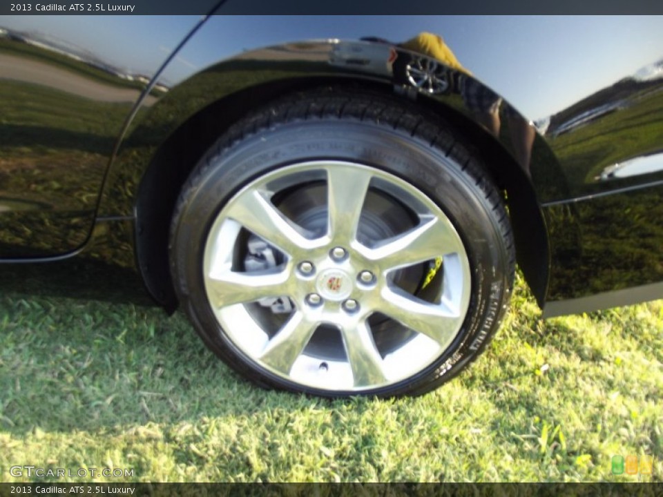 2013 Cadillac ATS 2.5L Luxury Wheel and Tire Photo #71397985