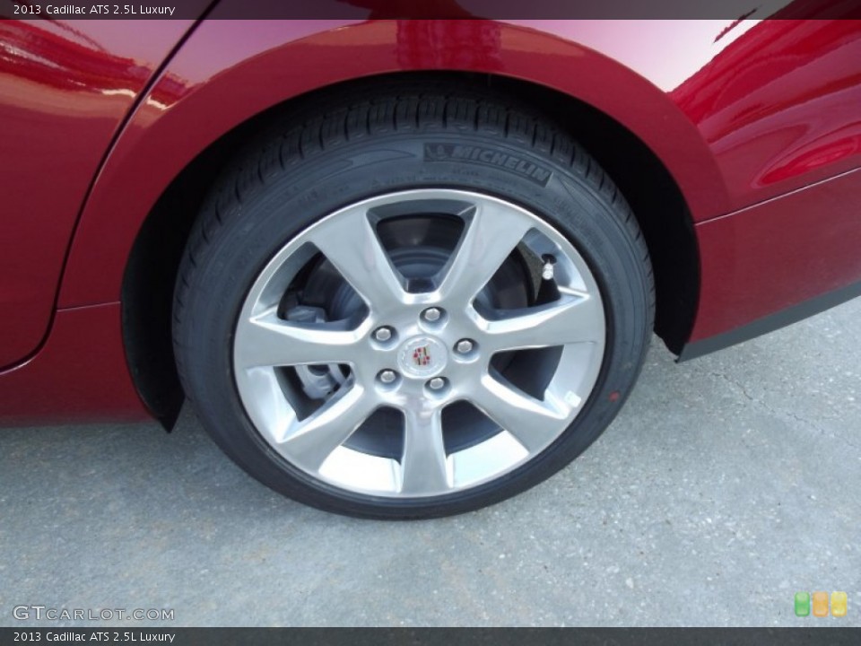 2013 Cadillac ATS 2.5L Luxury Wheel and Tire Photo #71398279
