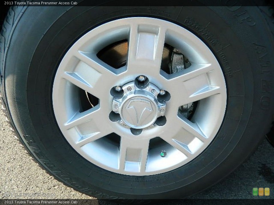 2013 Toyota Tacoma Prerunner Access Cab Wheel and Tire Photo #71399480