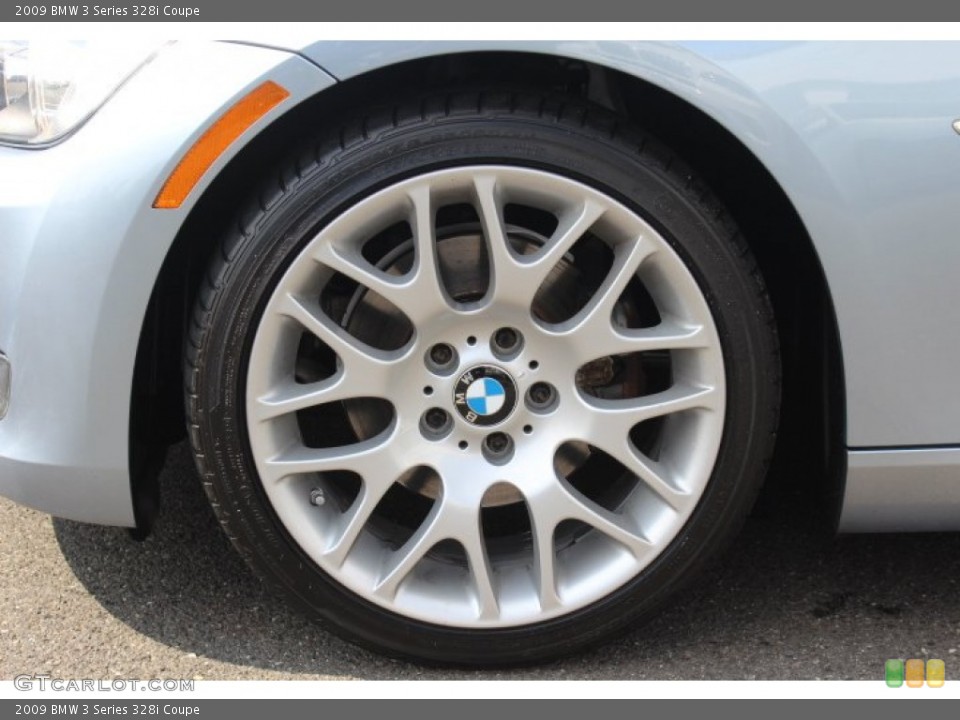 2009 BMW 3 Series 328i Coupe Wheel and Tire Photo #71400934