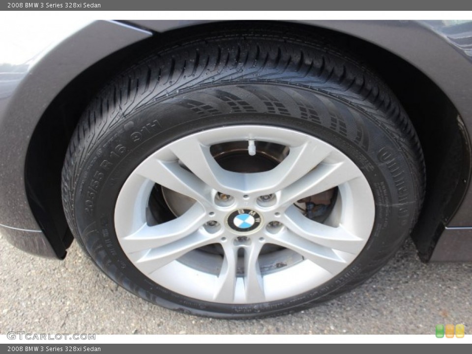 2008 BMW 3 Series 328xi Sedan Wheel and Tire Photo #71401501