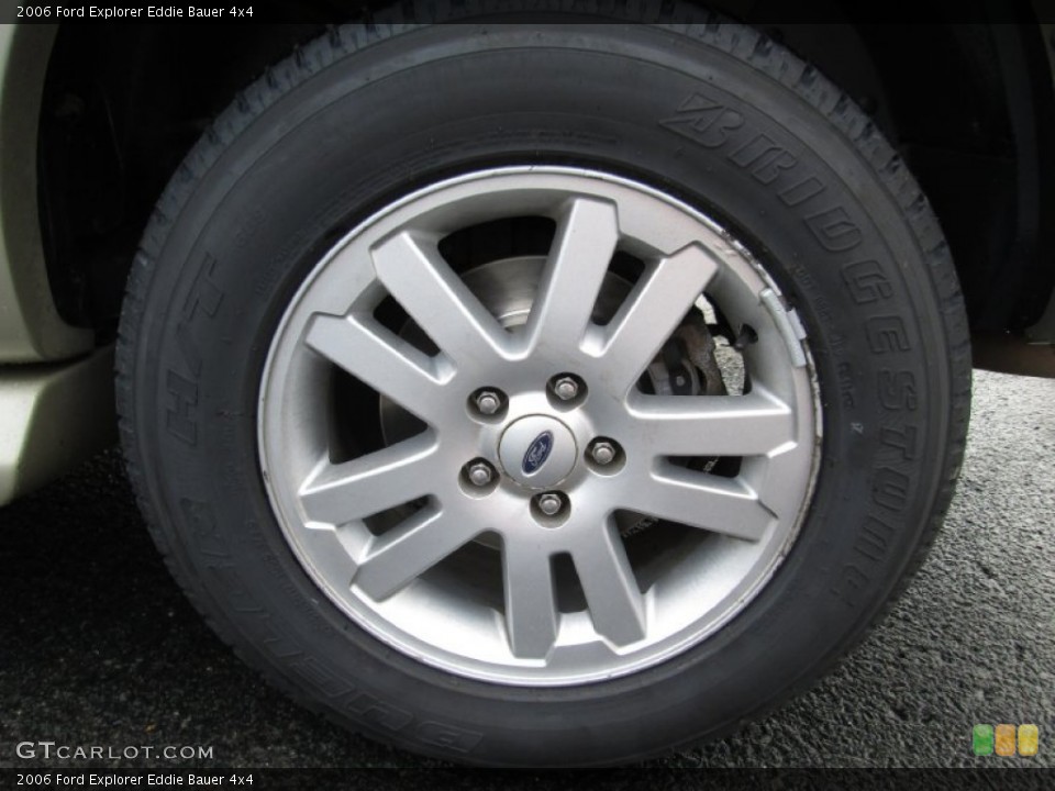2006 Ford Explorer Eddie Bauer 4x4 Wheel and Tire Photo #71404459