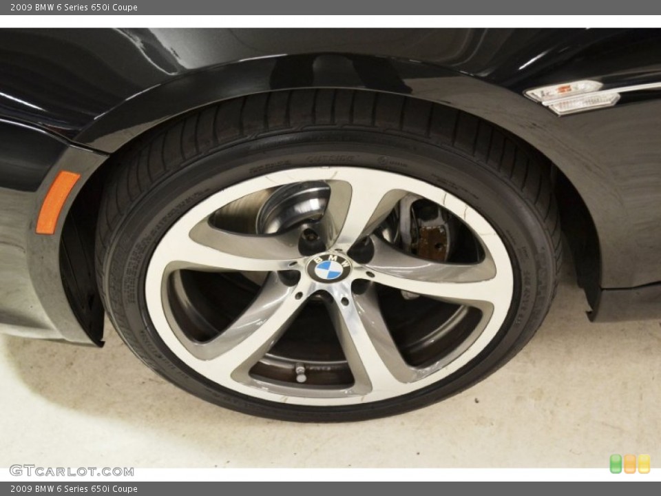 2009 BMW 6 Series 650i Coupe Wheel and Tire Photo #71409743