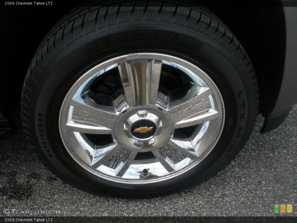 2009 Chevrolet Tahoe LTZ Wheel and Tire Photo #71410615