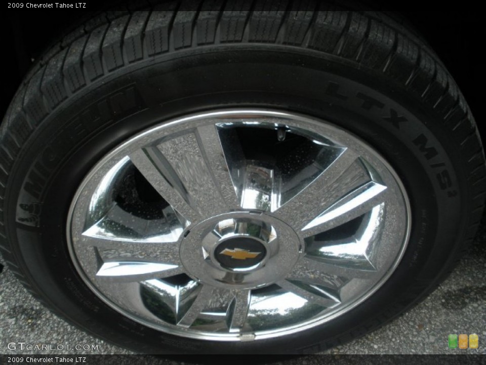 2009 Chevrolet Tahoe LTZ Wheel and Tire Photo #71410696