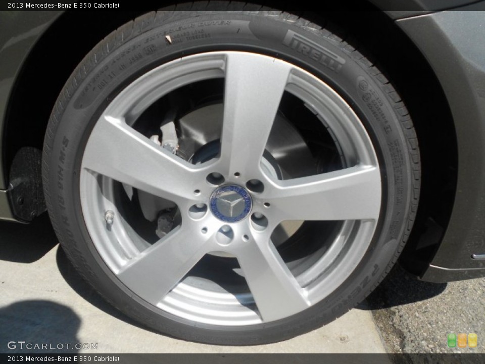 2013 Mercedes-Benz E 350 Cabriolet Wheel and Tire Photo #71413171