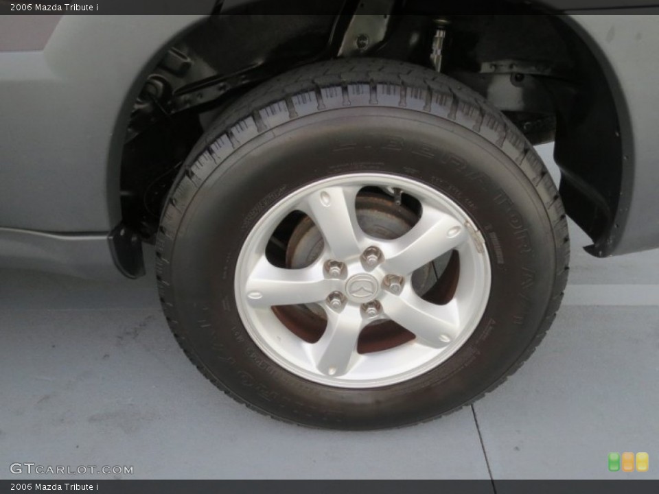 2006 Mazda Tribute i Wheel and Tire Photo #71413249