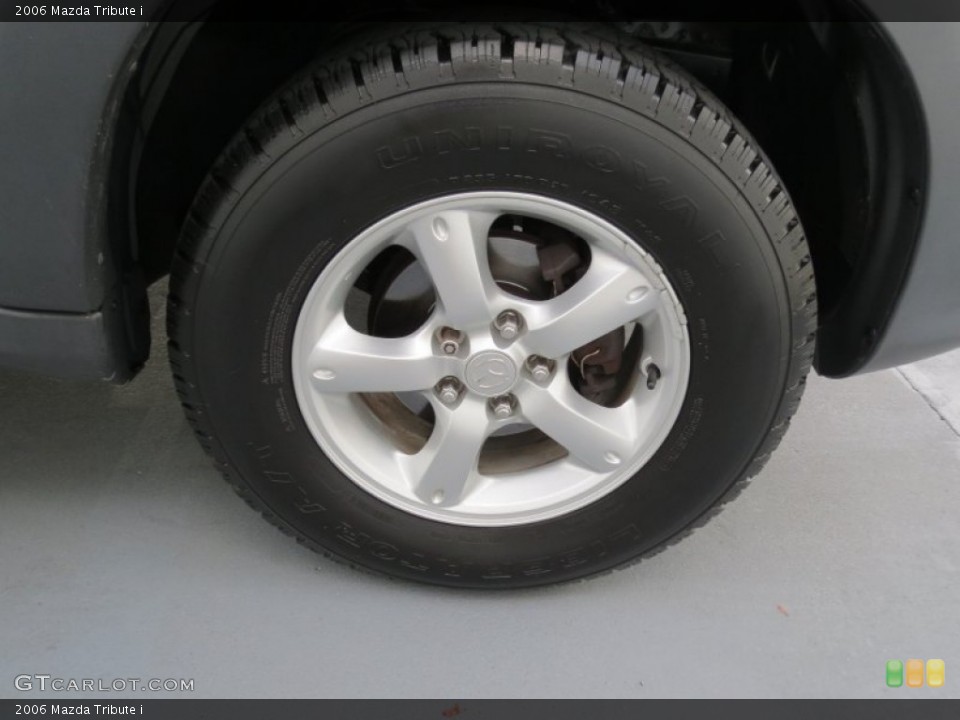 2006 Mazda Tribute i Wheel and Tire Photo #71413264