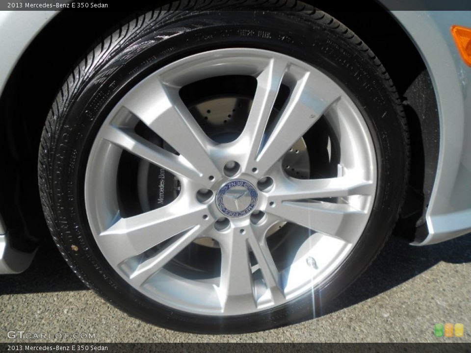 2013 Mercedes-Benz E 350 Sedan Wheel and Tire Photo #71413558