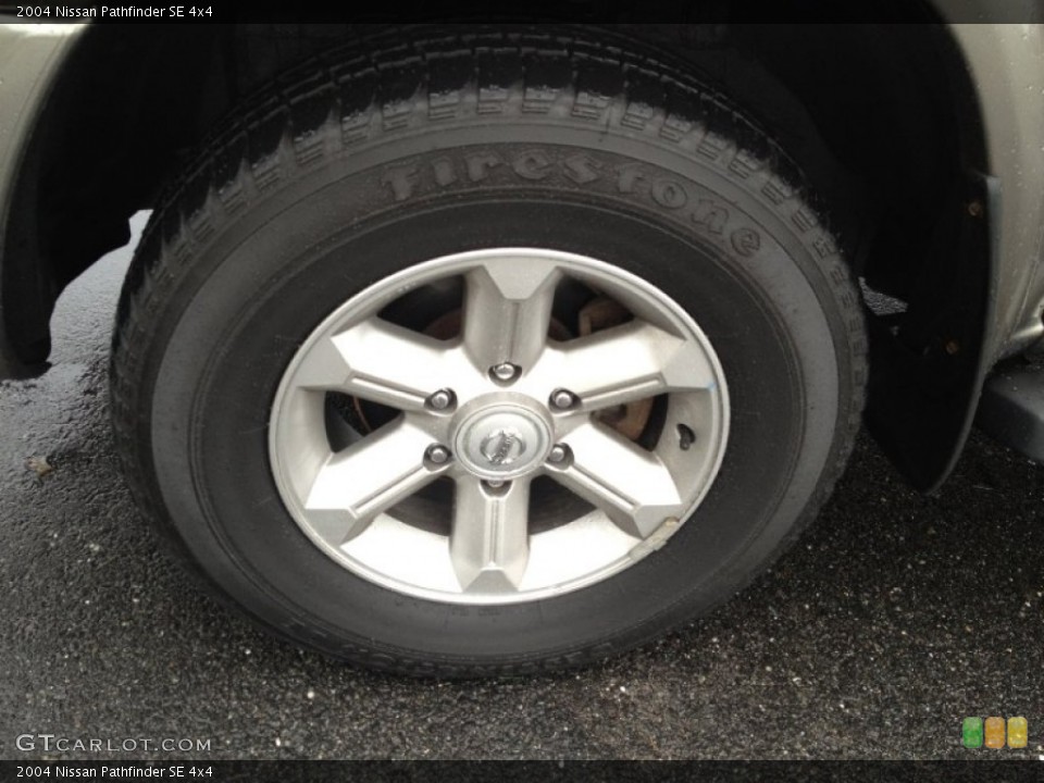2004 Nissan Pathfinder SE 4x4 Wheel and Tire Photo #71414119