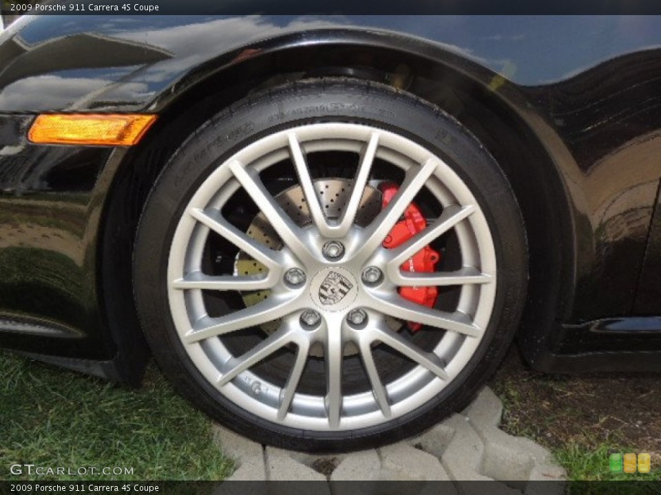 2009 Porsche 911 Carrera 4S Coupe Wheel and Tire Photo #71415555