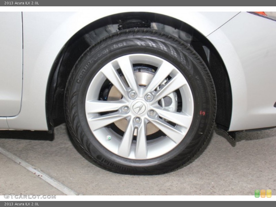 2013 Acura ILX 2.0L Wheel and Tire Photo #71415595